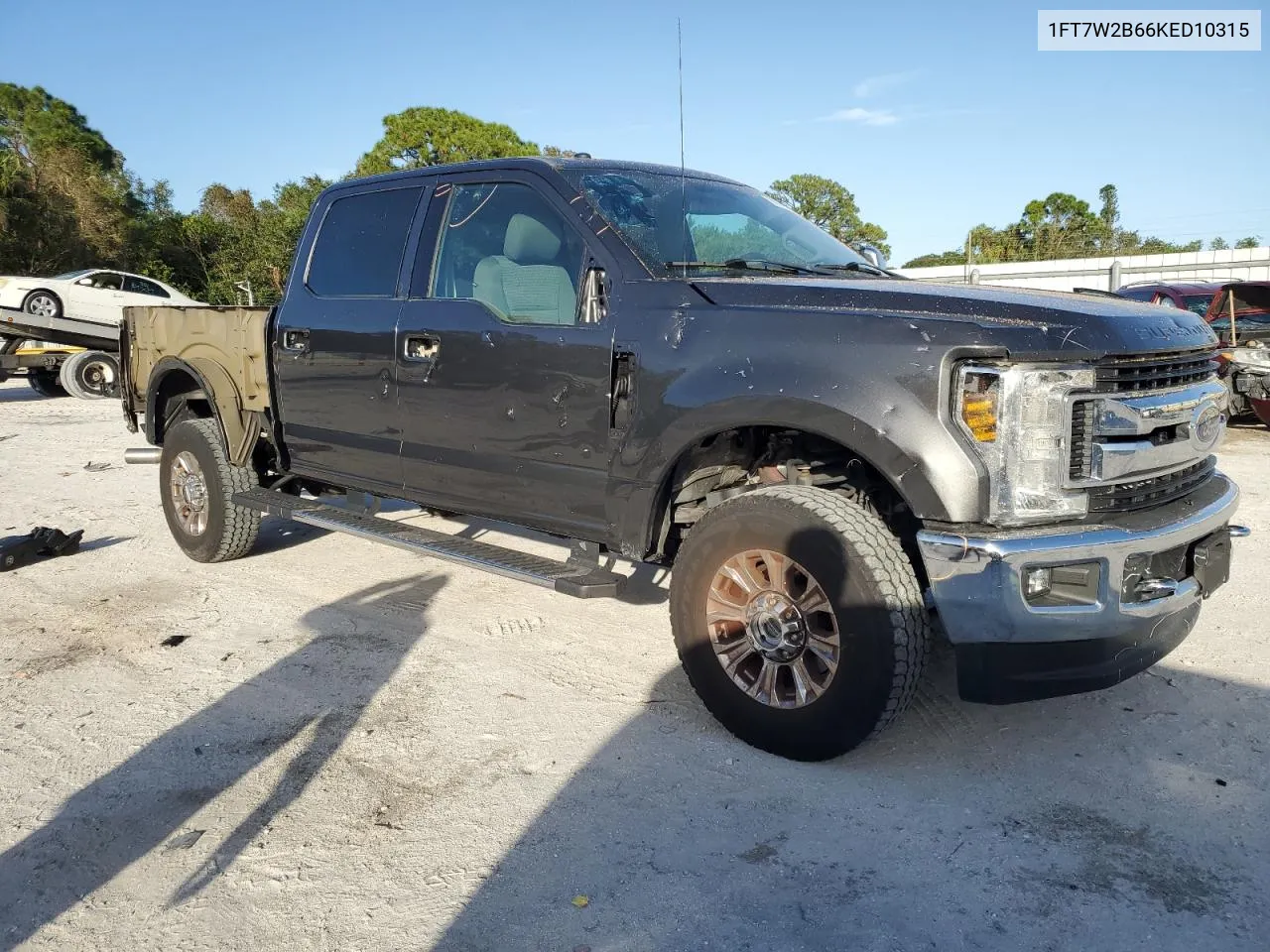 2019 Ford F250 Super Duty VIN: 1FT7W2B66KED10315 Lot: 80714984