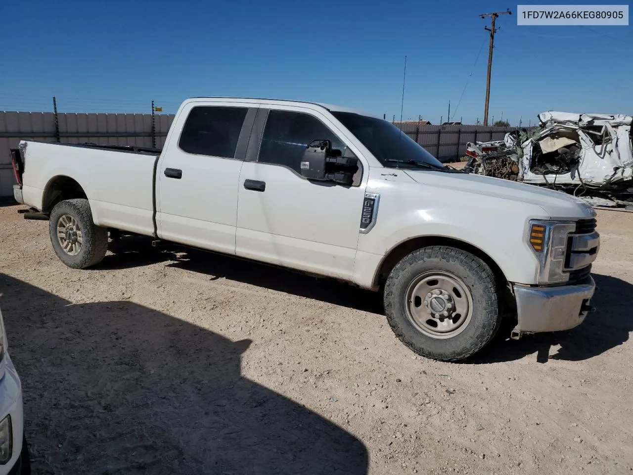 2019 Ford F250 Super Duty VIN: 1FD7W2A66KEG80905 Lot: 80718714