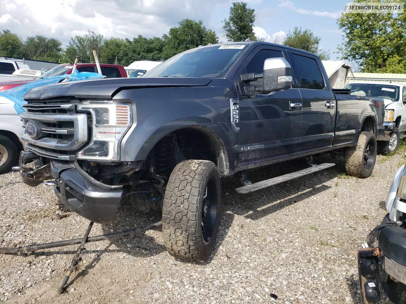 2020 Ford F250 Super Duty VIN: 1FT8W2BT4LEC09124 Lot: 63031464