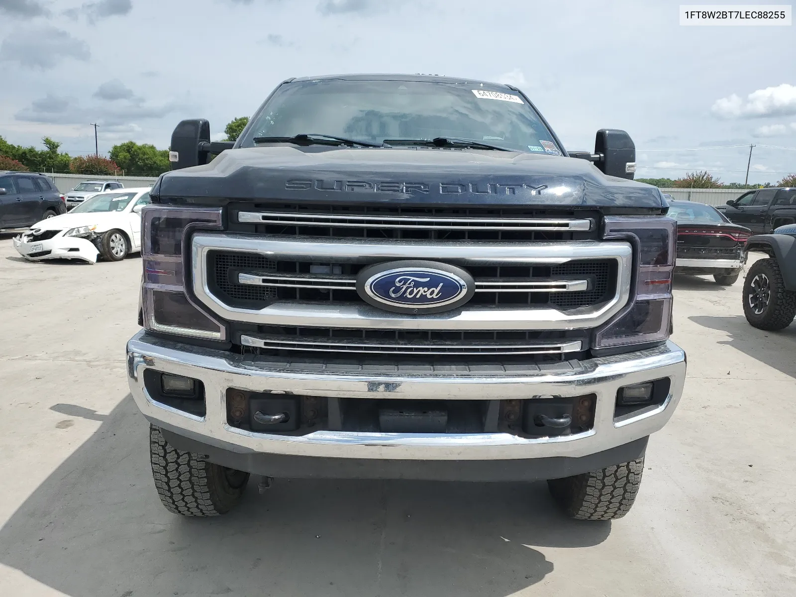 2020 Ford F250 Super Duty VIN: 1FT8W2BT7LEC88255 Lot: 64708534