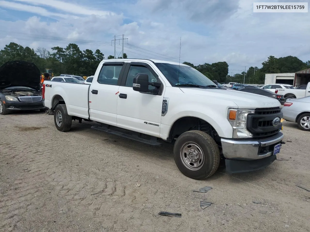 2020 Ford F250 Super Duty VIN: 1FT7W2BT9LEE15759 Lot: 67833994