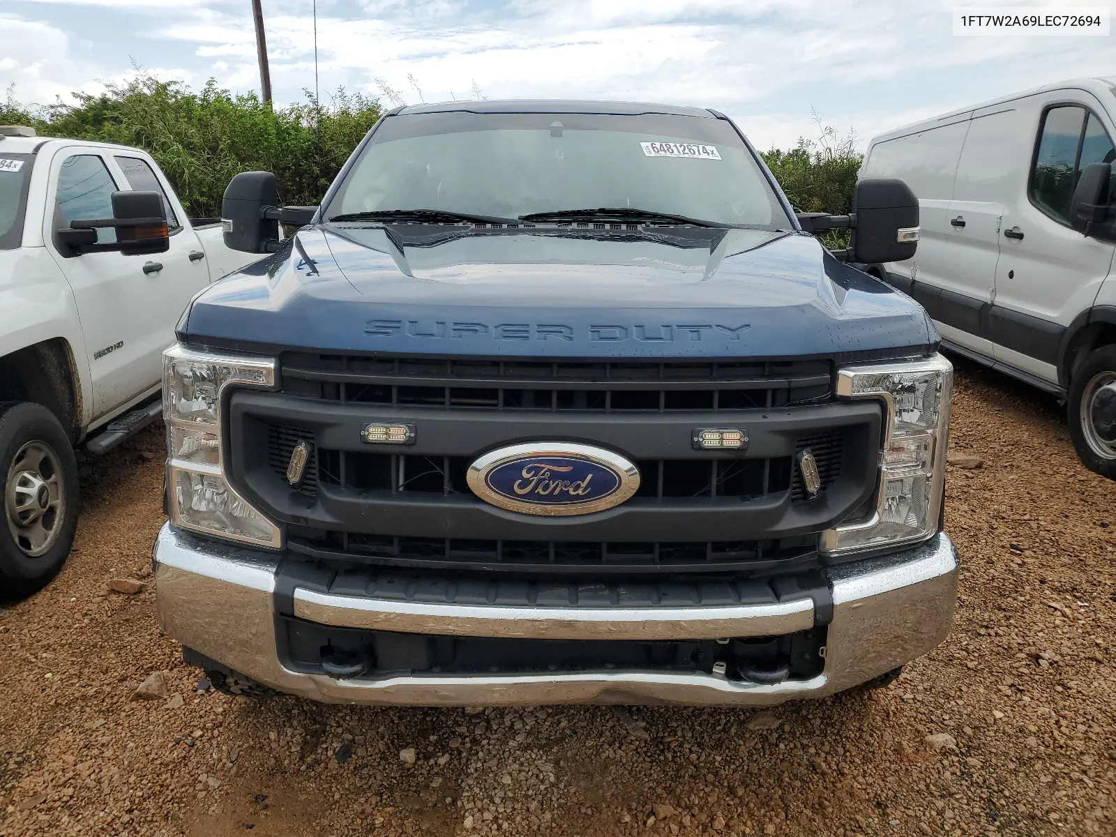 2020 Ford F250 Super Duty VIN: 1FT7W2A69LEC72694 Lot: 67914124