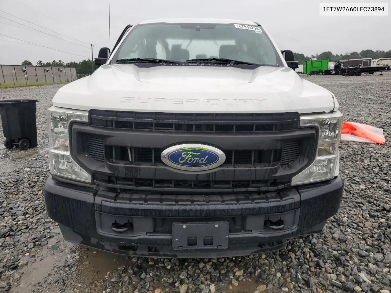 2020 Ford F250 Super Duty VIN: 1FT7W2A60LEC73894 Lot: 67935254