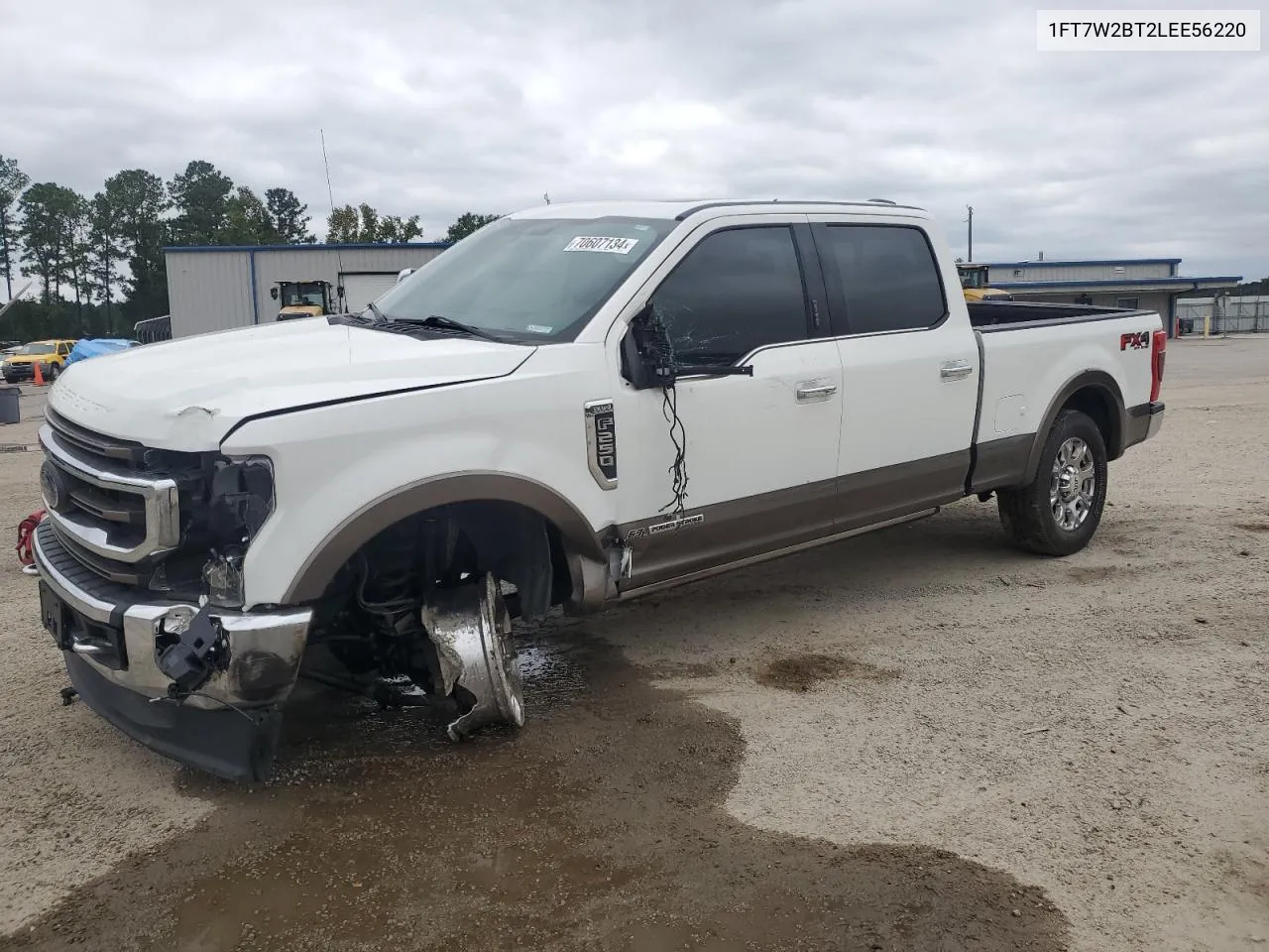 2020 Ford F250 Super Duty VIN: 1FT7W2BT2LEE56220 Lot: 70607134