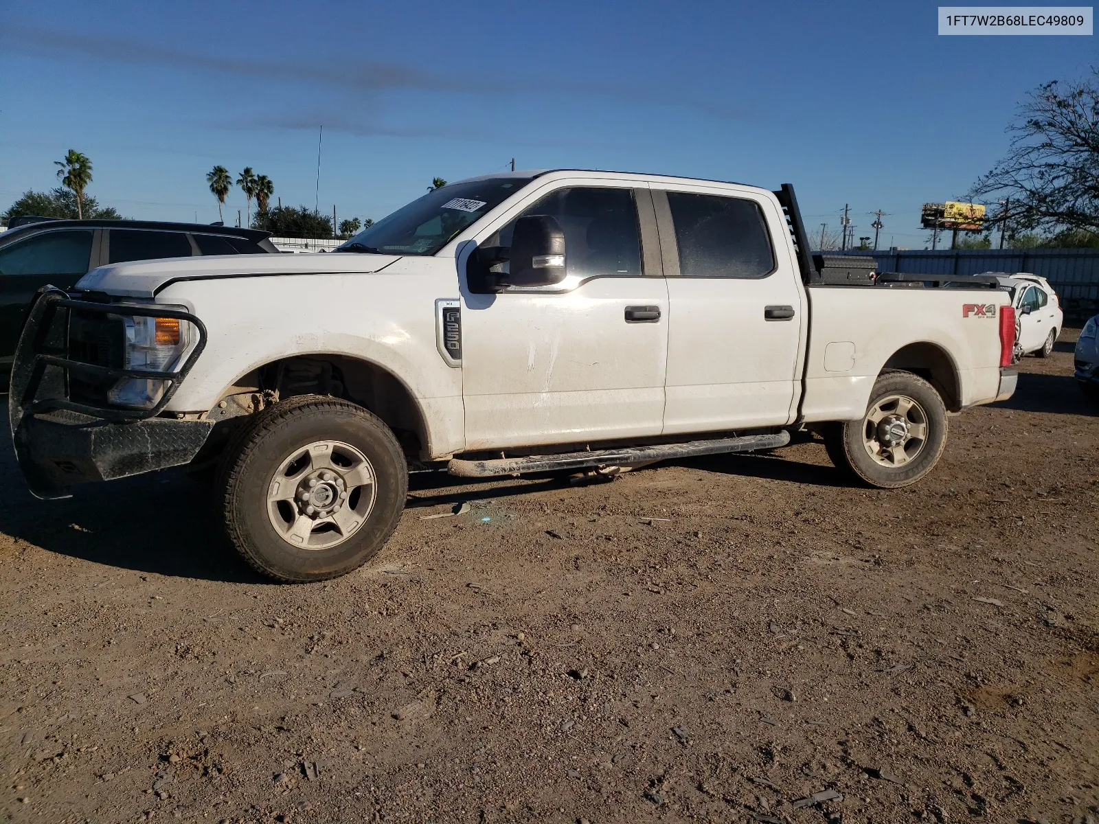 2020 Ford F250 Super Duty VIN: 1FT7W2B68LEC49809 Lot: 71116422