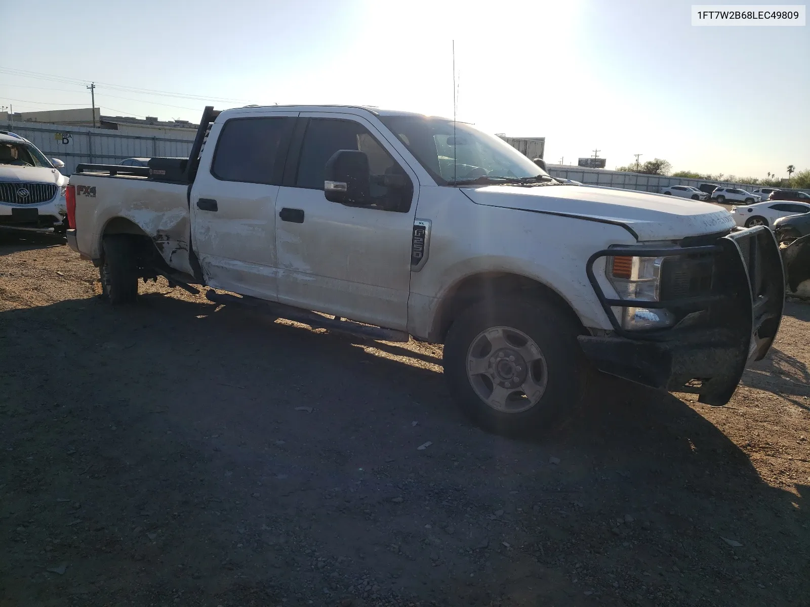 2020 Ford F250 Super Duty VIN: 1FT7W2B68LEC49809 Lot: 71116422