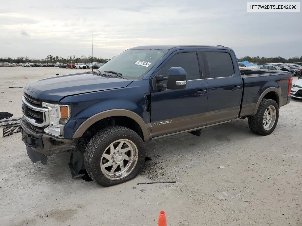 2020 Ford F250 Super Duty VIN: 1FT7W2BT5LEE42098 Lot: 71615874