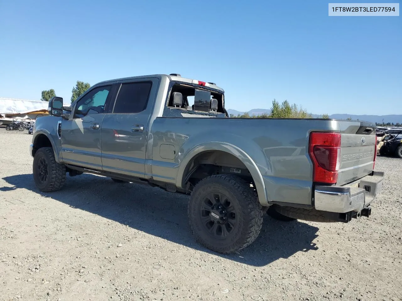 2020 Ford F250 Super Duty VIN: 1FT8W2BT3LED77594 Lot: 71968314