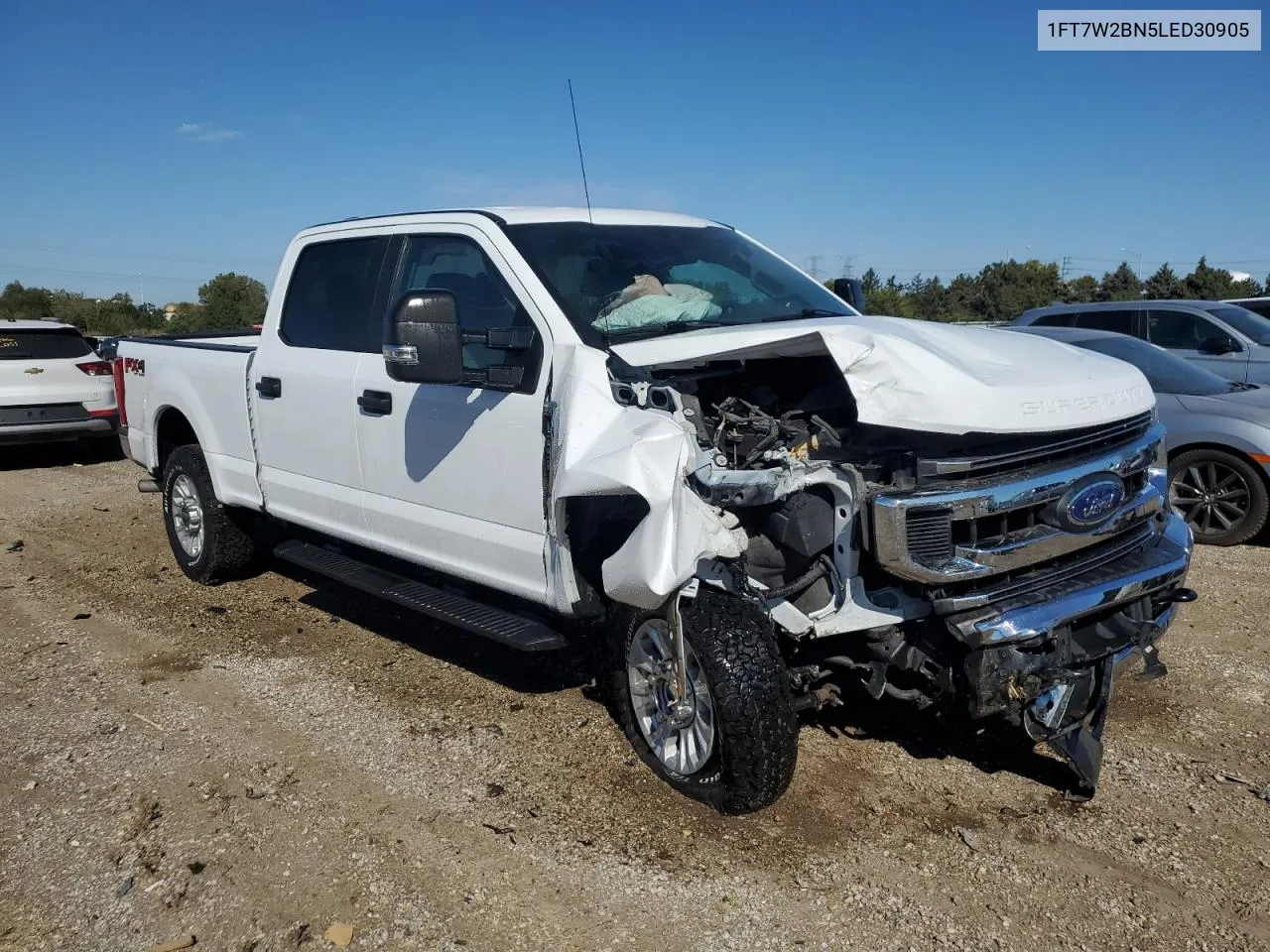 2020 Ford F250 Super Duty VIN: 1FT7W2BN5LED30905 Lot: 72410654