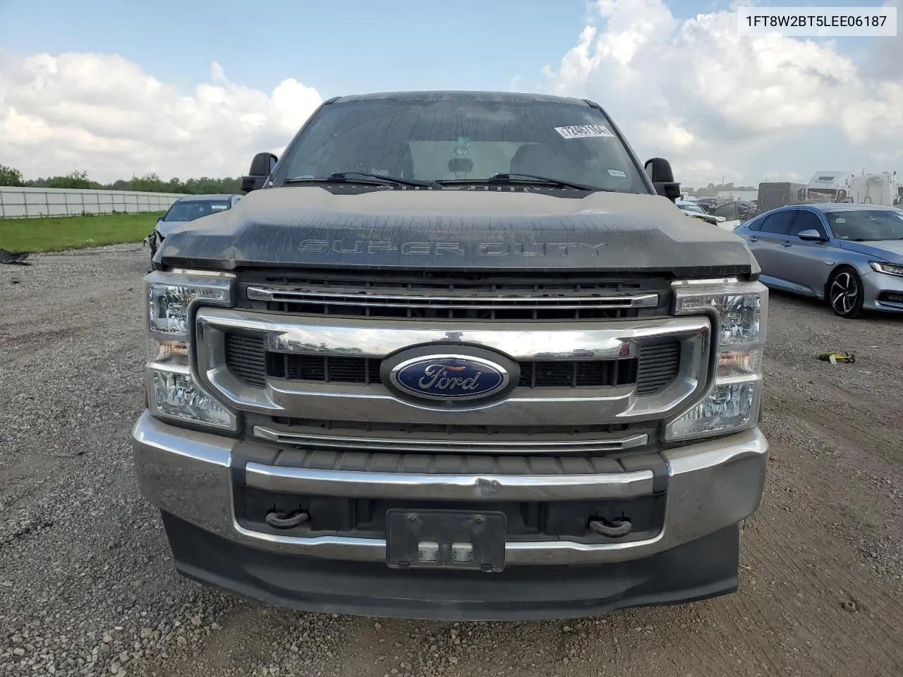 2020 Ford F250 Super Duty VIN: 1FT8W2BT5LEE06187 Lot: 72467164