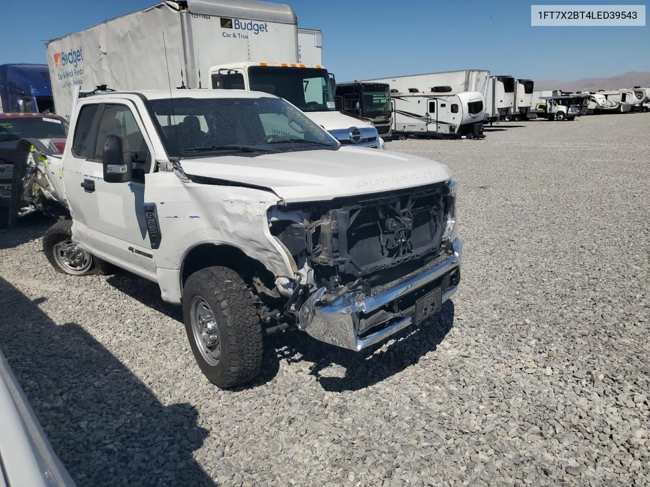 2020 Ford F250 Super Duty VIN: 1FT7X2BT4LED39543 Lot: 73391584