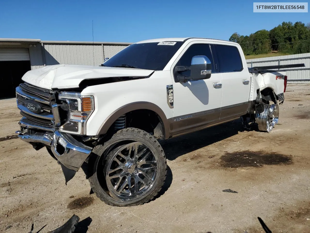 2020 Ford F250 Super Duty VIN: 1FT8W2BT8LEE56548 Lot: 75231084