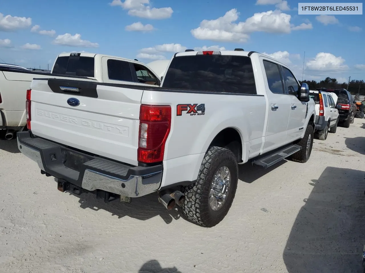 2020 Ford F250 Super Duty VIN: 1FT8W2BT6LED45531 Lot: 75346324