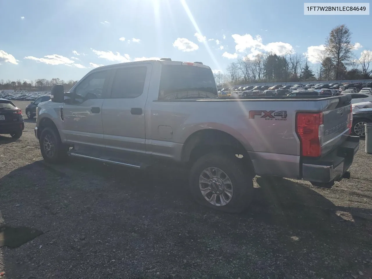 2020 Ford F250 Super Duty VIN: 1FT7W2BN1LEC84649 Lot: 80285924