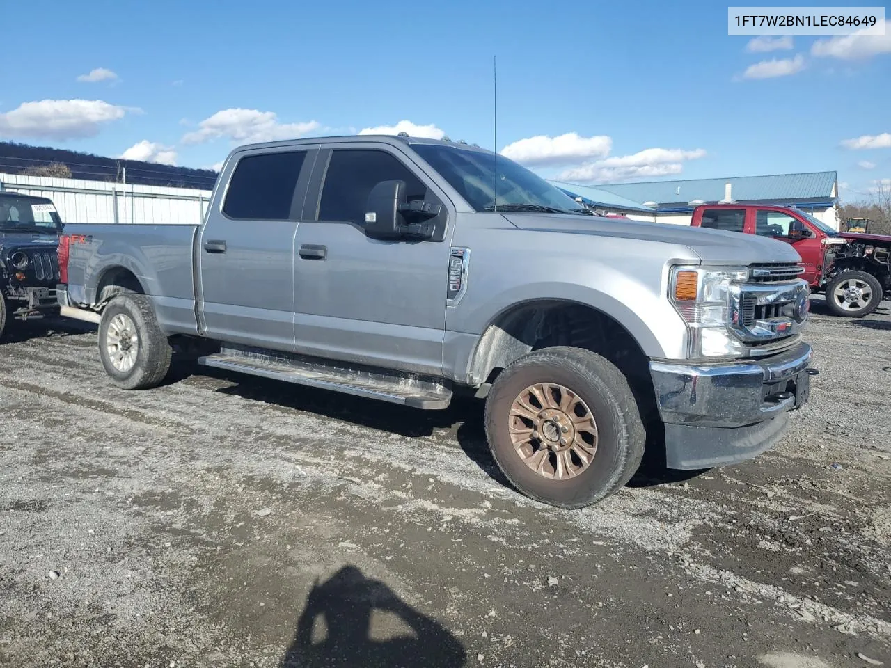 2020 Ford F250 Super Duty VIN: 1FT7W2BN1LEC84649 Lot: 80285924