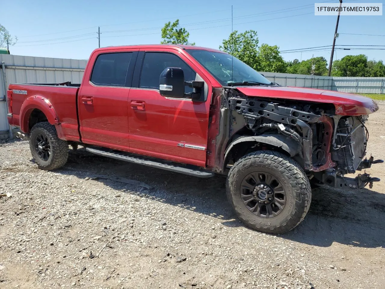 2021 Ford F250 Super Duty VIN: 1FT8W2BT6MEC19753 Lot: 49386054