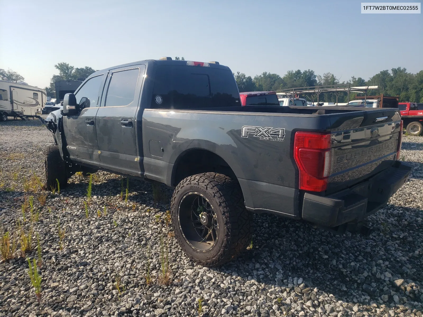 2021 Ford F250 Super Duty VIN: 1FT7W2BT0MEC02555 Lot: 60839304