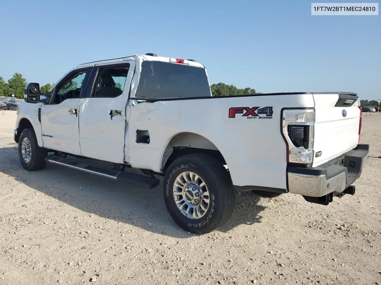 2021 Ford F250 Super Duty VIN: 1FT7W2BT1MEC24810 Lot: 62217194