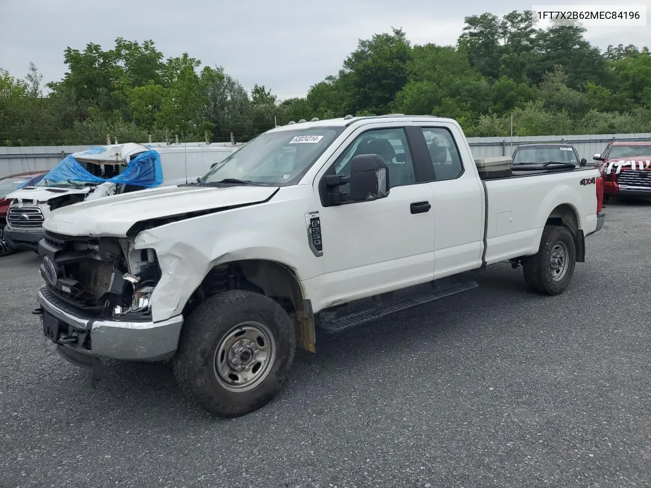 2021 Ford F250 Super Duty VIN: 1FT7X2B62MEC84196 Lot: 63024314