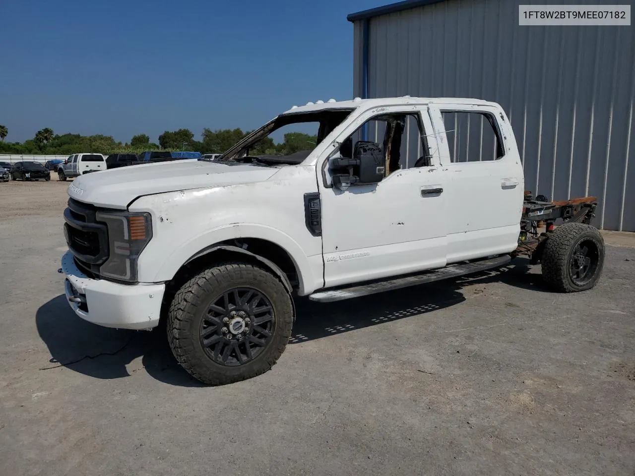 2021 Ford F250 Super Duty VIN: 1FT8W2BT9MEE07182 Lot: 65737814