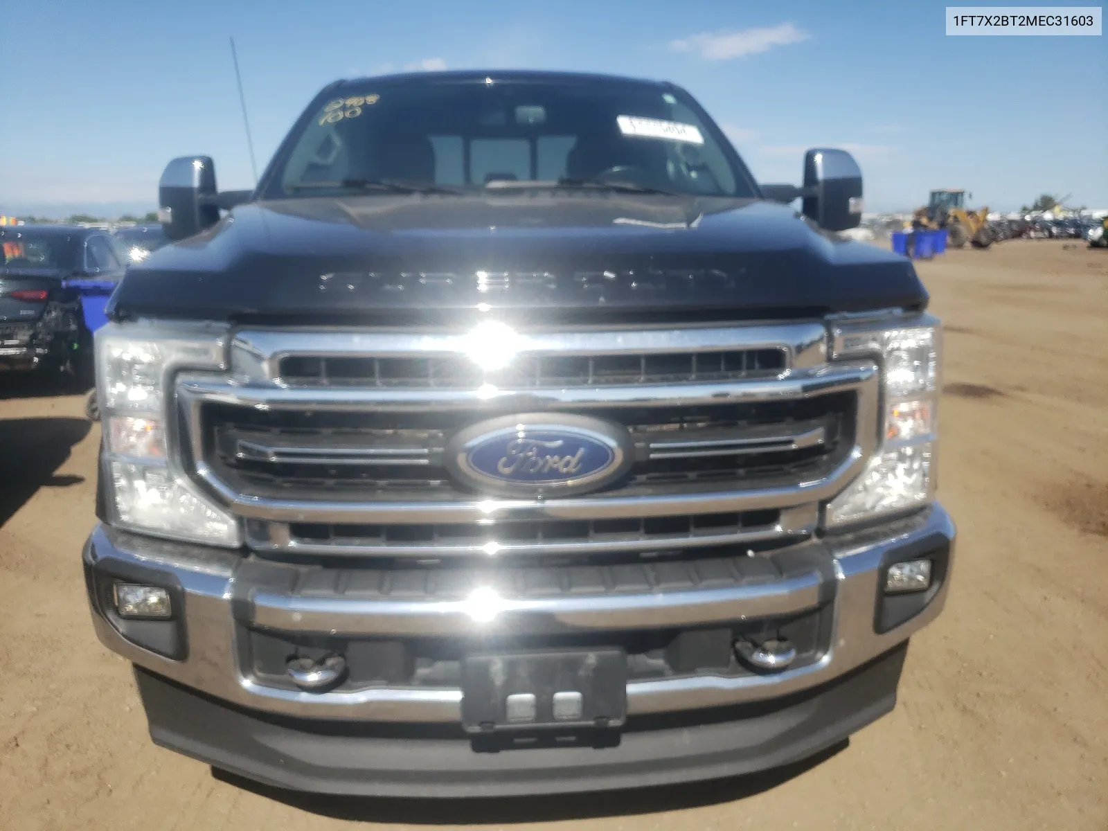 2021 Ford F250 Super Duty VIN: 1FT7X2BT2MEC31603 Lot: 67775494