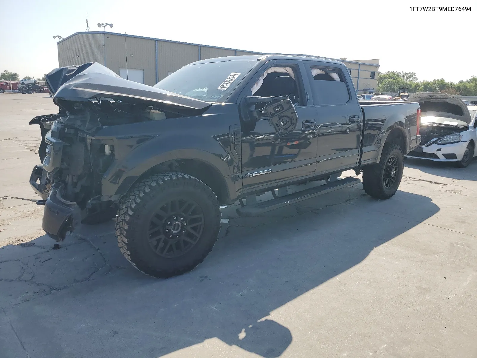 2021 Ford F250 Super Duty VIN: 1FT7W2BT9MED76494 Lot: 68434214