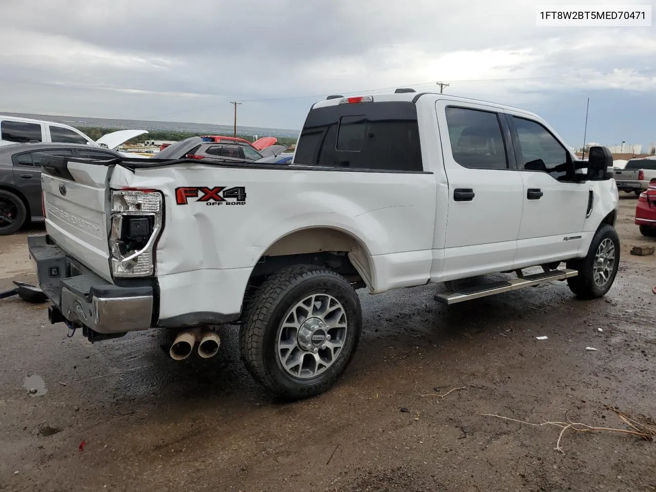 2021 Ford F250 Super Duty VIN: 1FT8W2BT5MED70471 Lot: 68547944