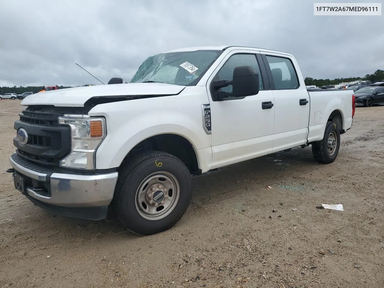 2021 Ford F250 Super Duty VIN: 1FT7W2A67MED96111 Lot: 70377754