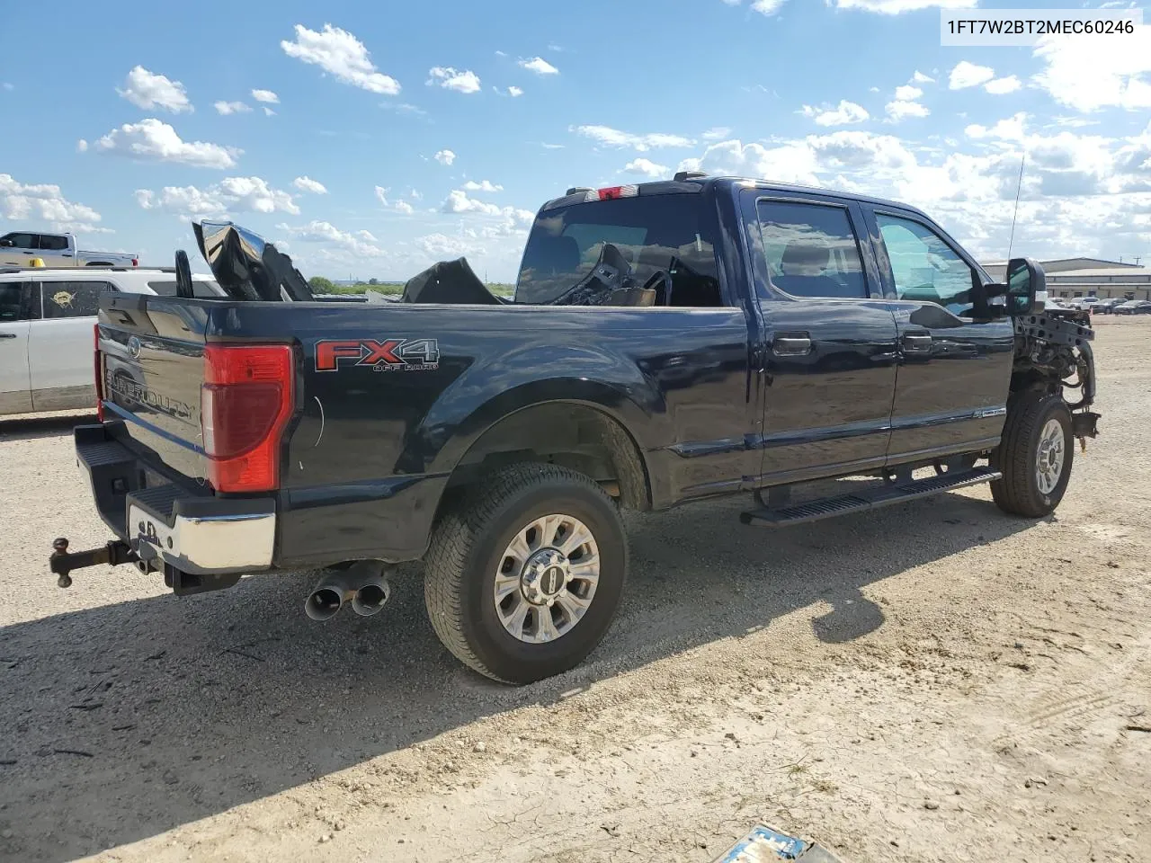 2021 Ford F250 Super Duty VIN: 1FT7W2BT2MEC60246 Lot: 70820144