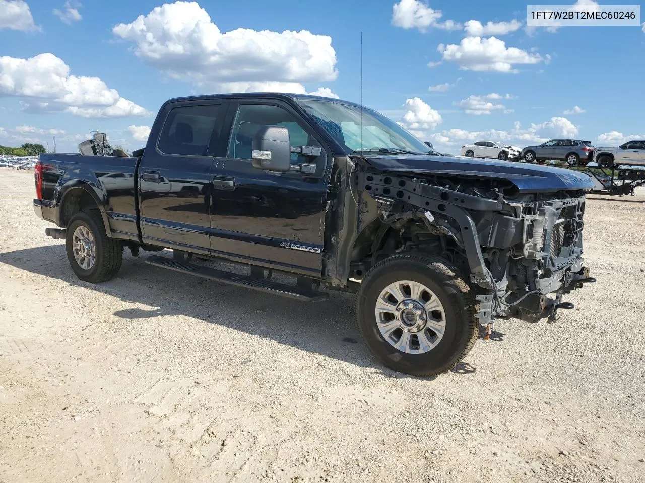 2021 Ford F250 Super Duty VIN: 1FT7W2BT2MEC60246 Lot: 70820144