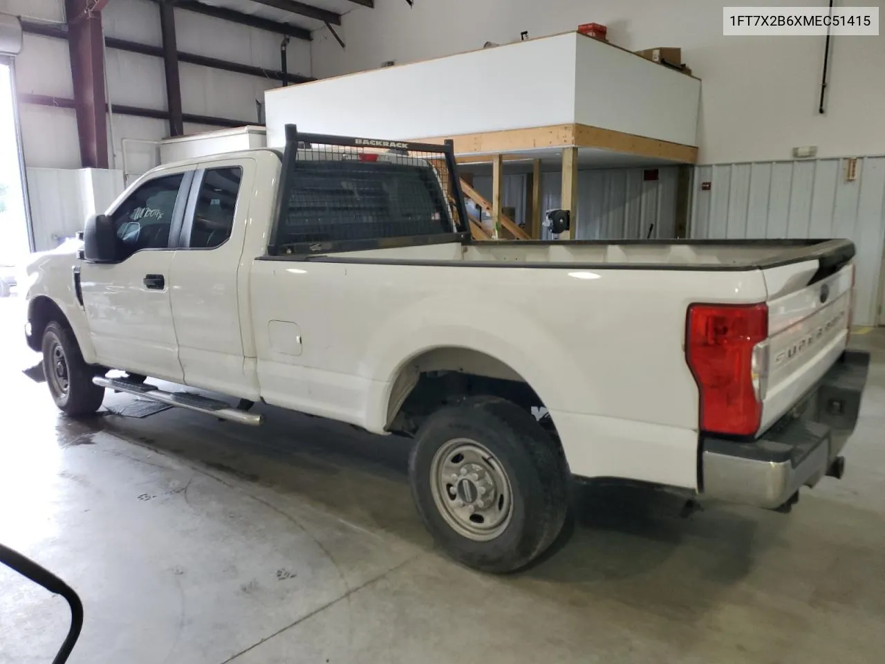 2021 Ford F250 Super Duty VIN: 1FT7X2B6XMEC51415 Lot: 71117004