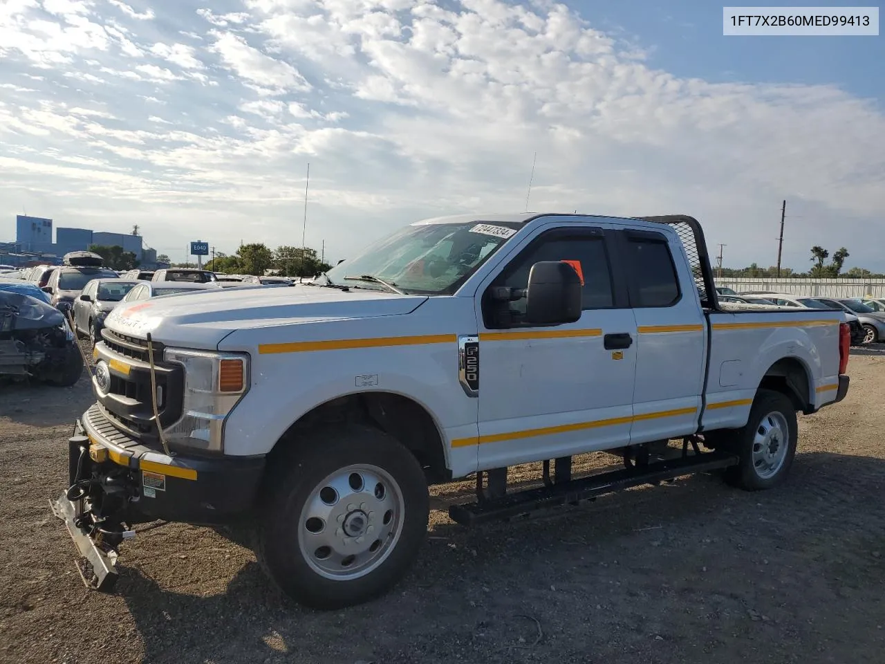 2021 Ford F250 Super Duty VIN: 1FT7X2B60MED99413 Lot: 72447334