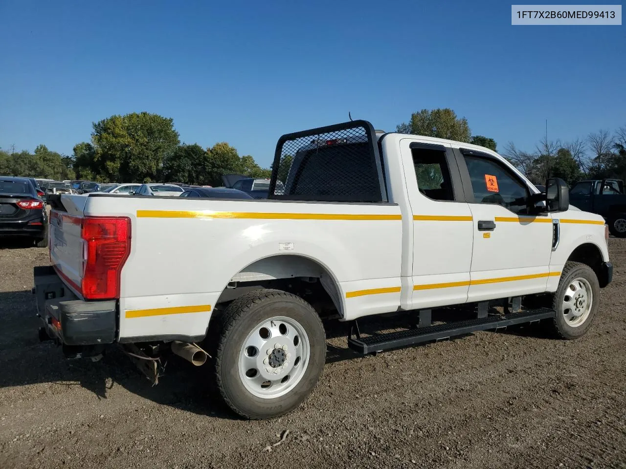 2021 Ford F250 Super Duty VIN: 1FT7X2B60MED99413 Lot: 72447334