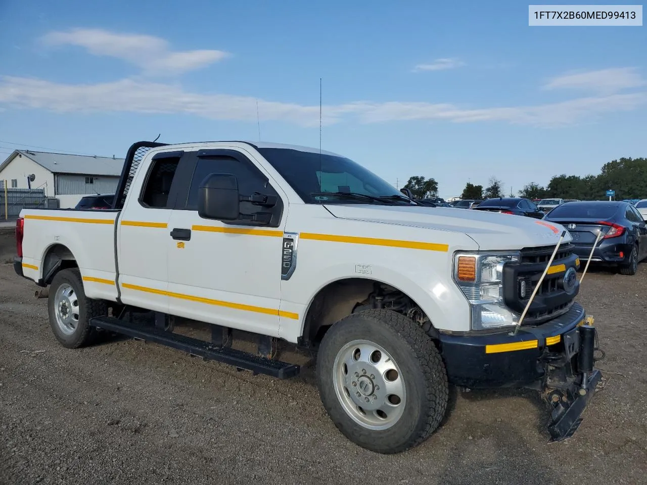 2021 Ford F250 Super Duty VIN: 1FT7X2B60MED99413 Lot: 72447334