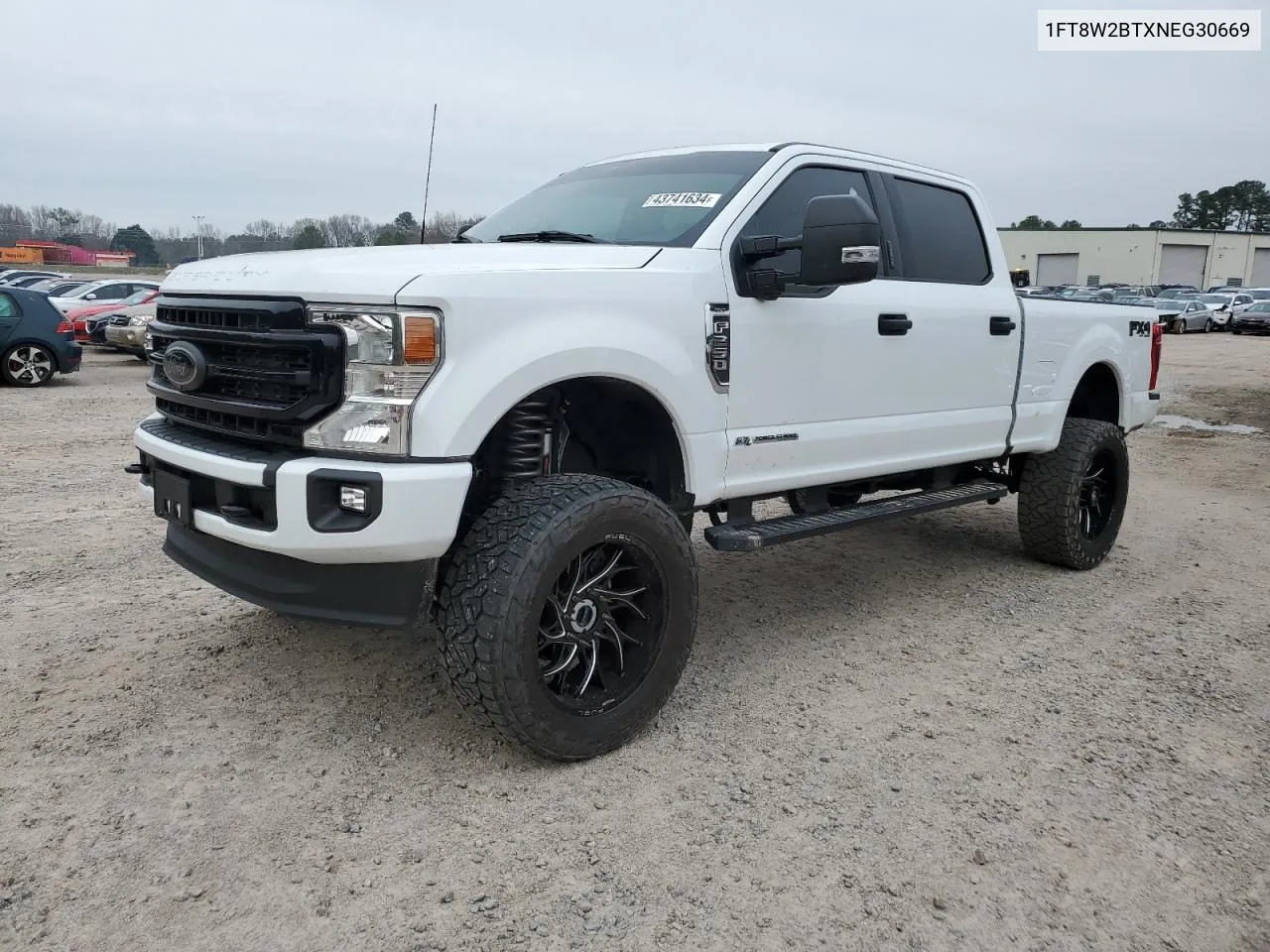 2022 Ford F250 Super Duty VIN: 1FT8W2BTXNEG30669 Lot: 43741634