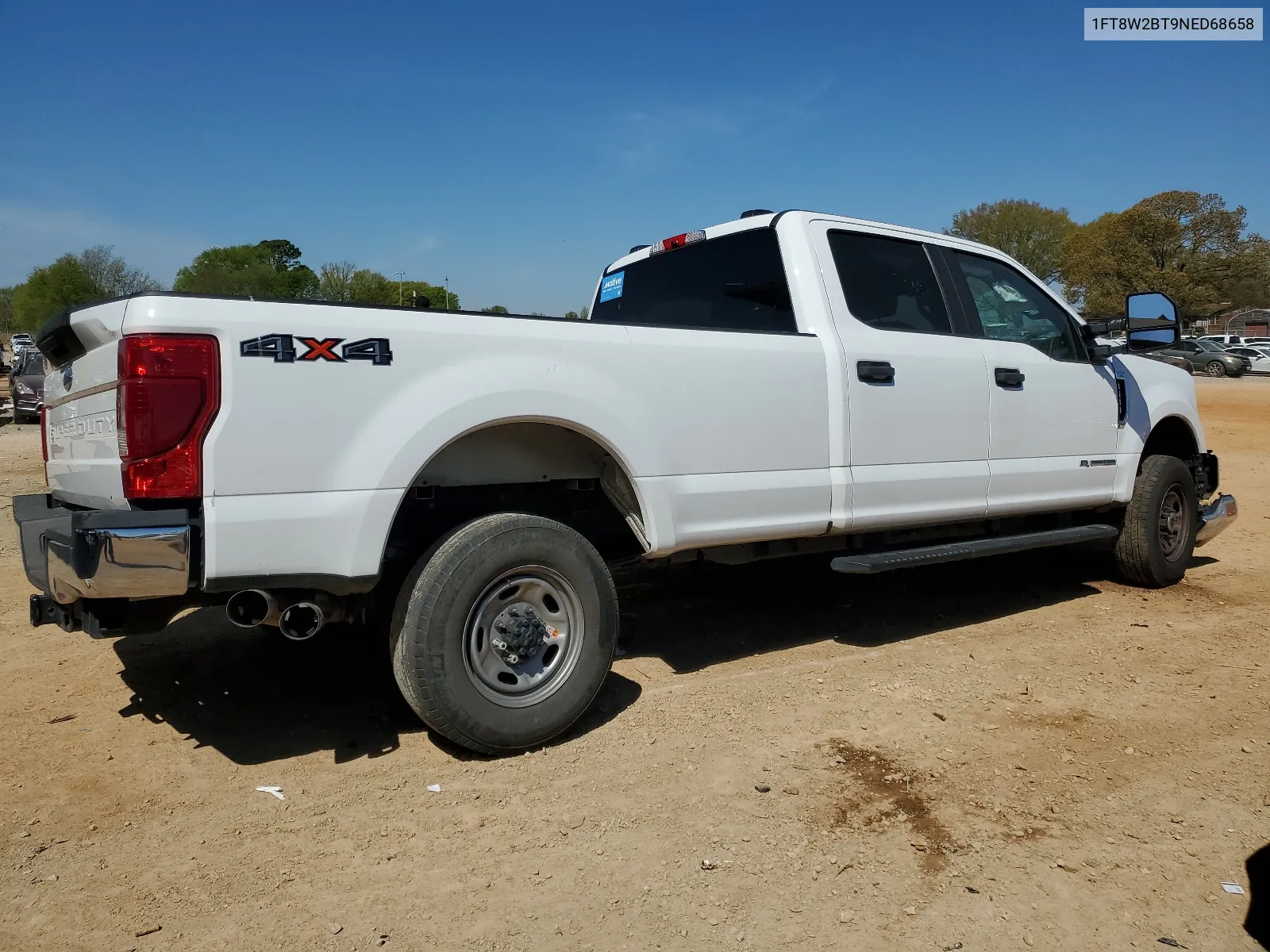 2022 Ford F250 Super Duty VIN: 1FT8W2BT9NED68658 Lot: 48674674