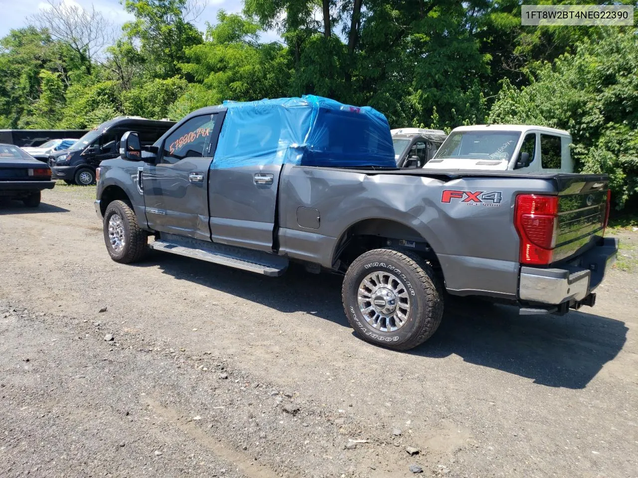 2022 Ford F250 Super Duty VIN: 1FT8W2BT4NEG22390 Lot: 57880674