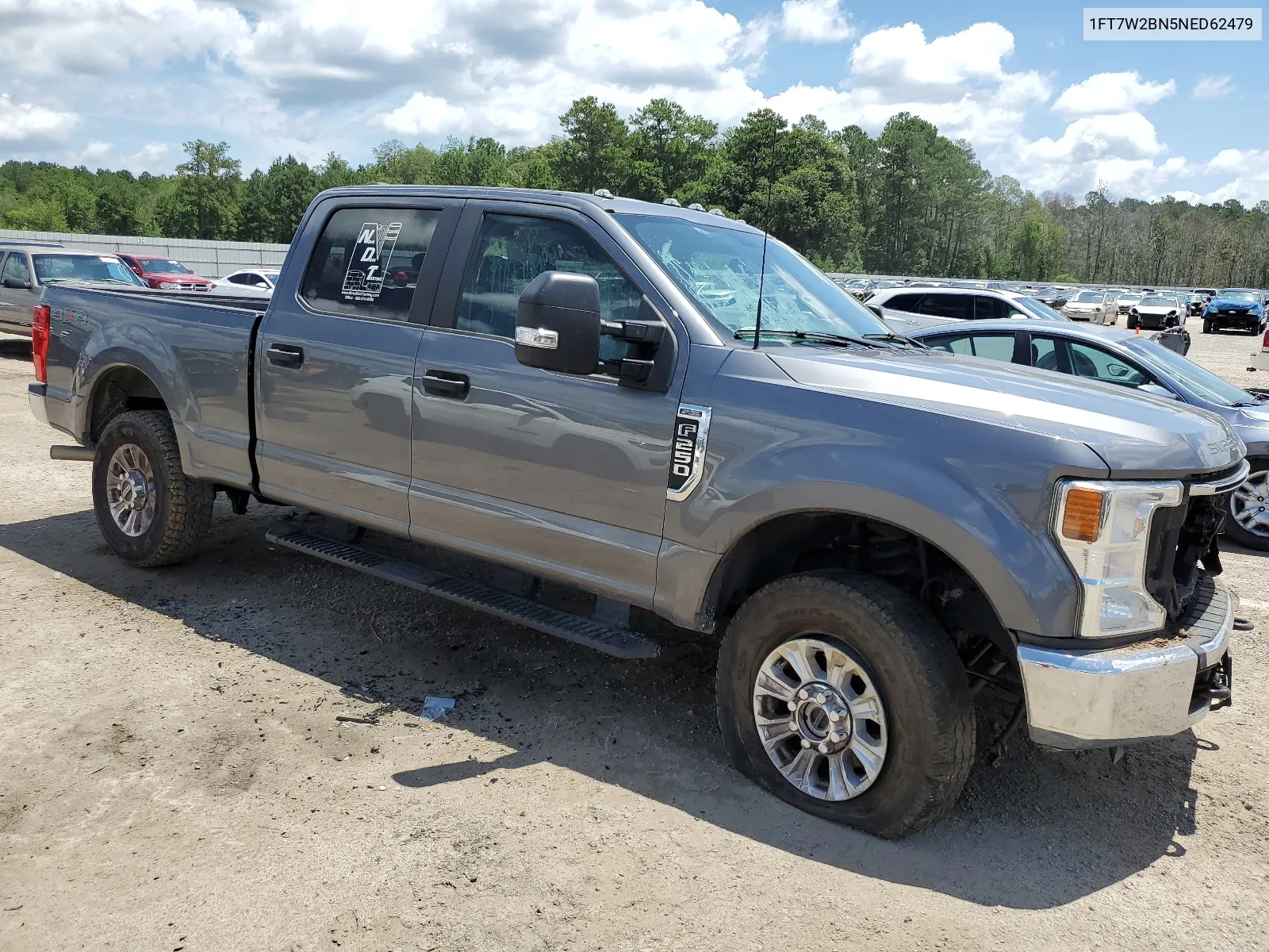 2022 Ford F250 Super Duty VIN: 1FT7W2BN5NED62479 Lot: 60869444