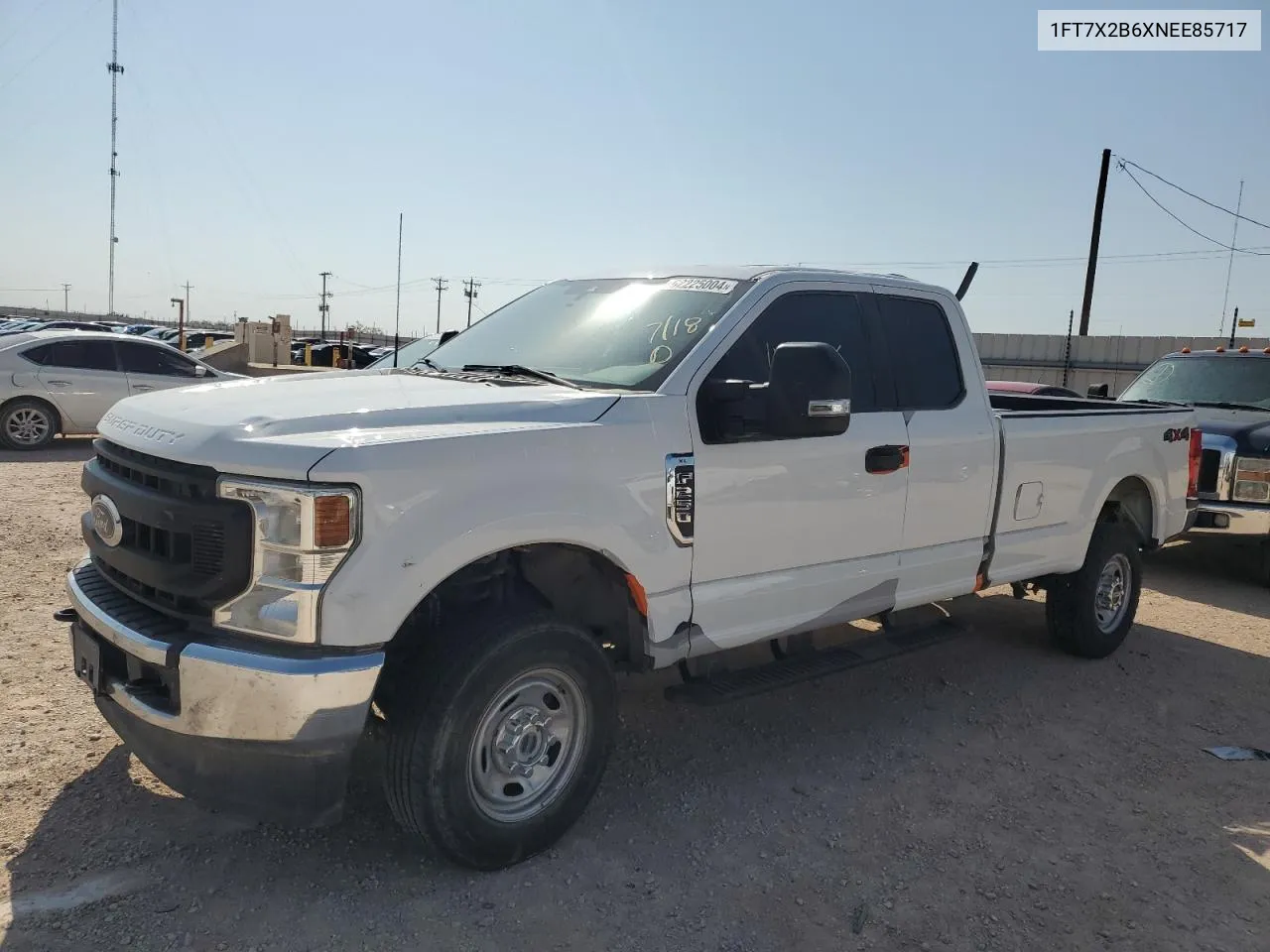 2022 Ford F250 Super Duty VIN: 1FT7X2B6XNEE85717 Lot: 62225004