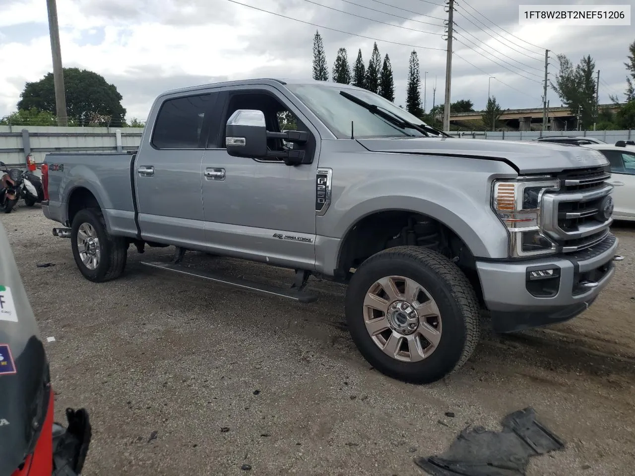 2022 Ford F250 Super Duty VIN: 1FT8W2BT2NEF51206 Lot: 67323644