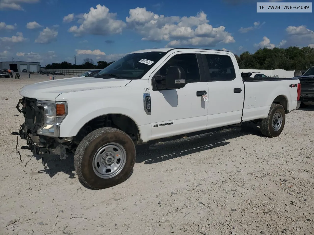 2022 Ford F250 Super Duty VIN: 1FT7W2BT7NEF64089 Lot: 69727124