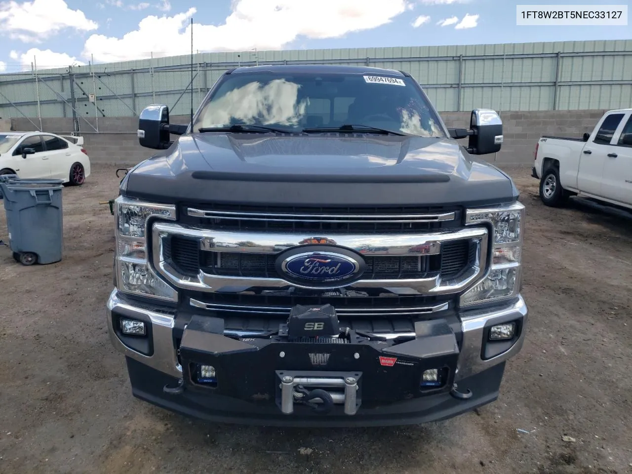 2022 Ford F250 Super Duty VIN: 1FT8W2BT5NEC33127 Lot: 69947694