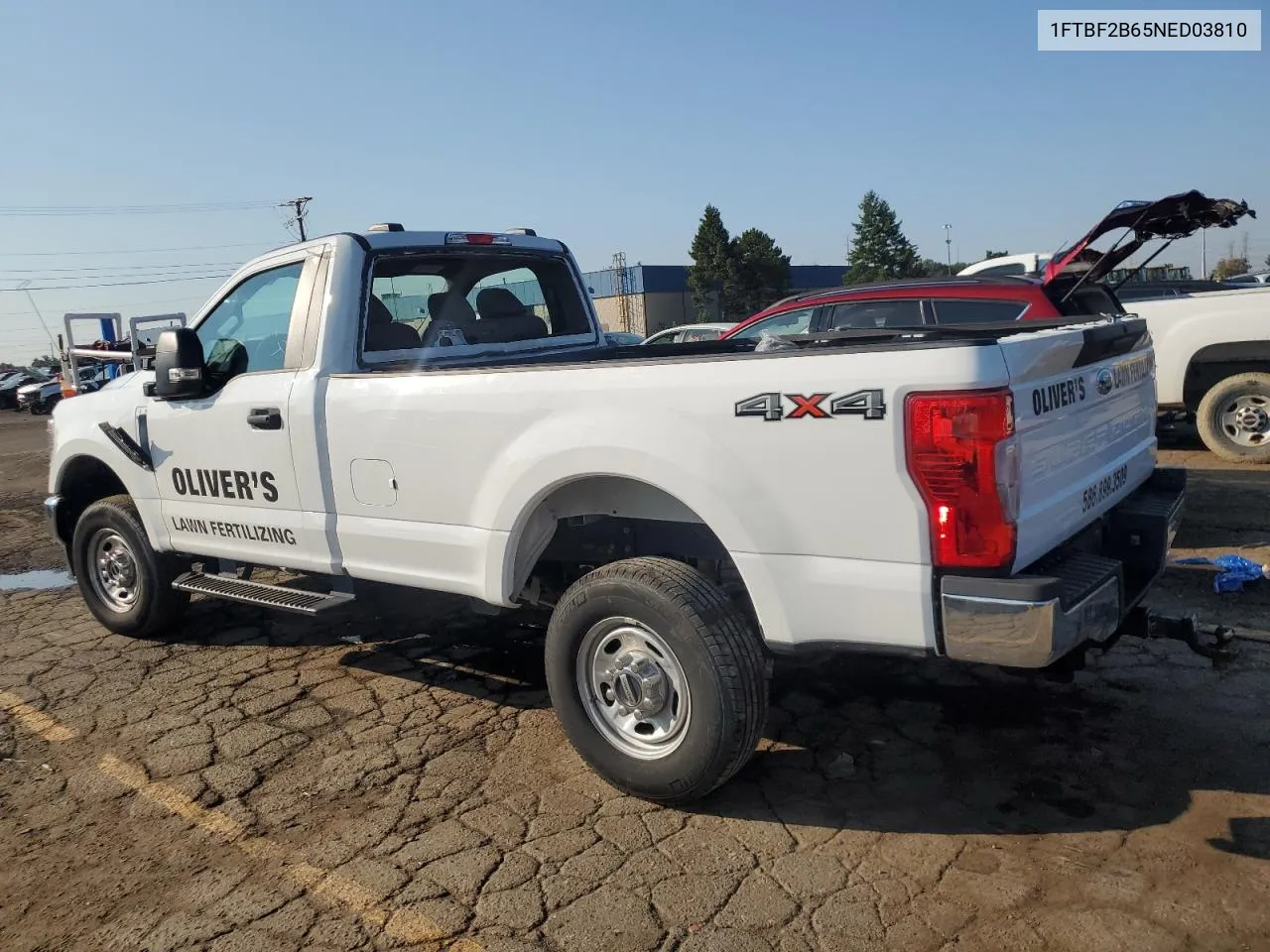 2022 Ford F250 Super Duty VIN: 1FTBF2B65NED03810 Lot: 71226344