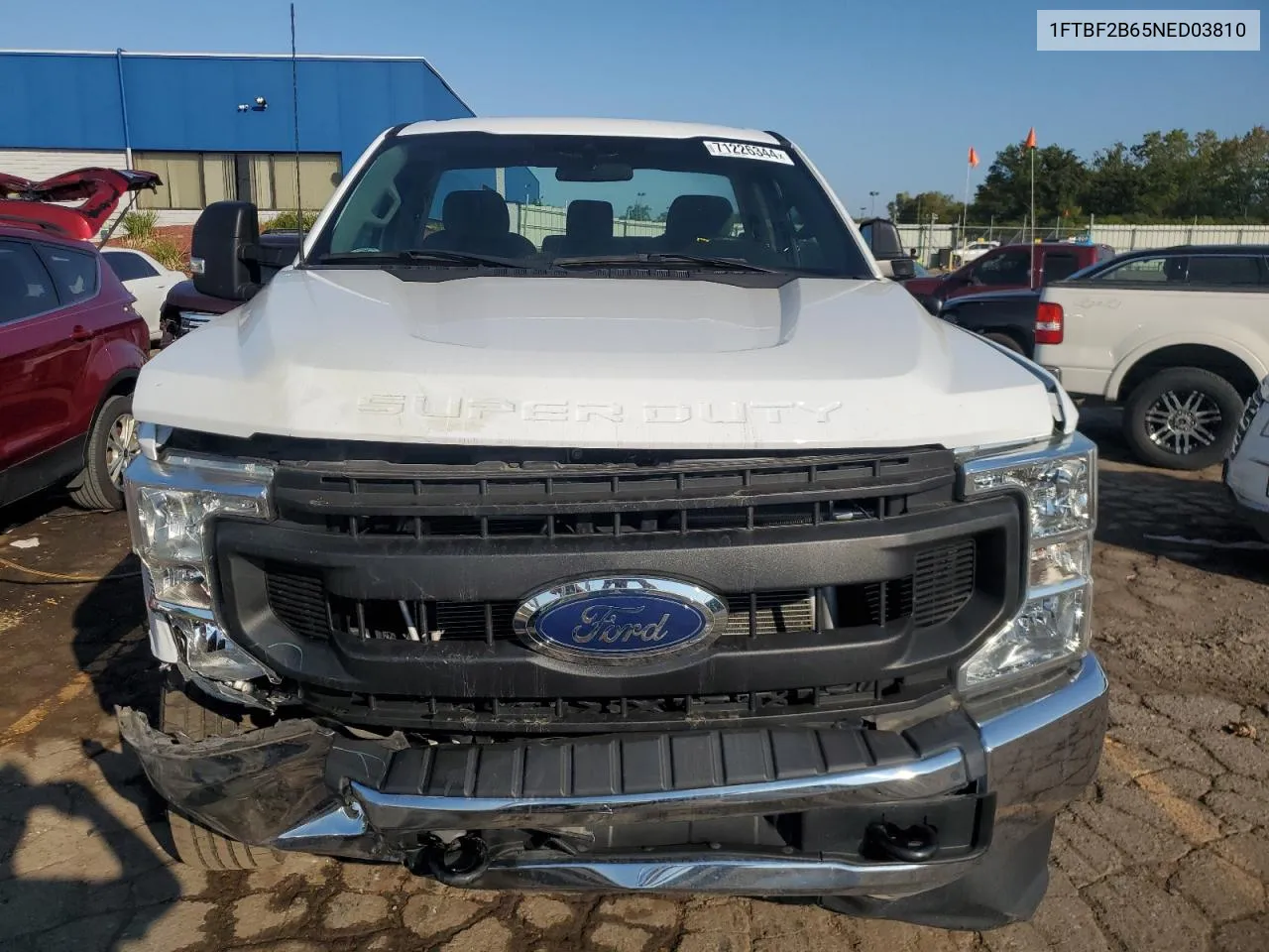 2022 Ford F250 Super Duty VIN: 1FTBF2B65NED03810 Lot: 71226344