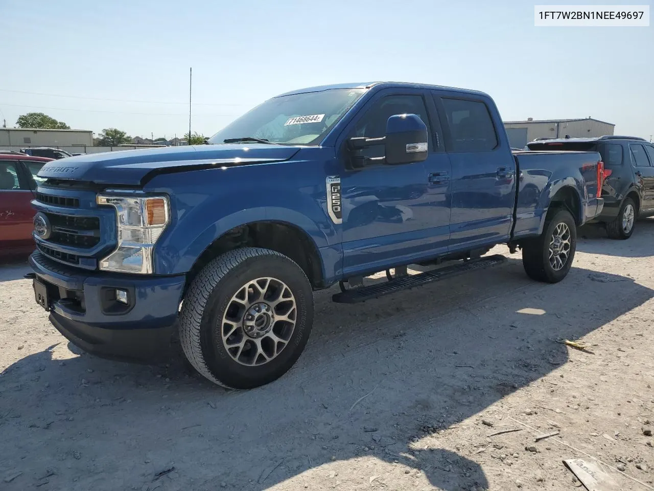 2022 Ford F250 Super Duty VIN: 1FT7W2BN1NEE49697 Lot: 71468644