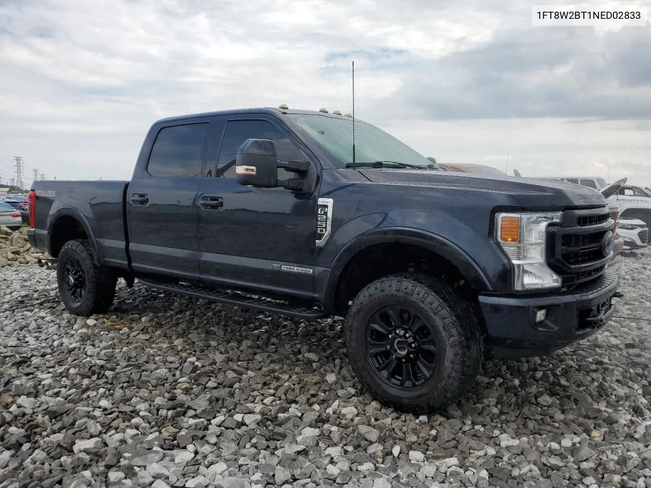 2022 Ford F250 Super Duty VIN: 1FT8W2BT1NED02833 Lot: 71620584