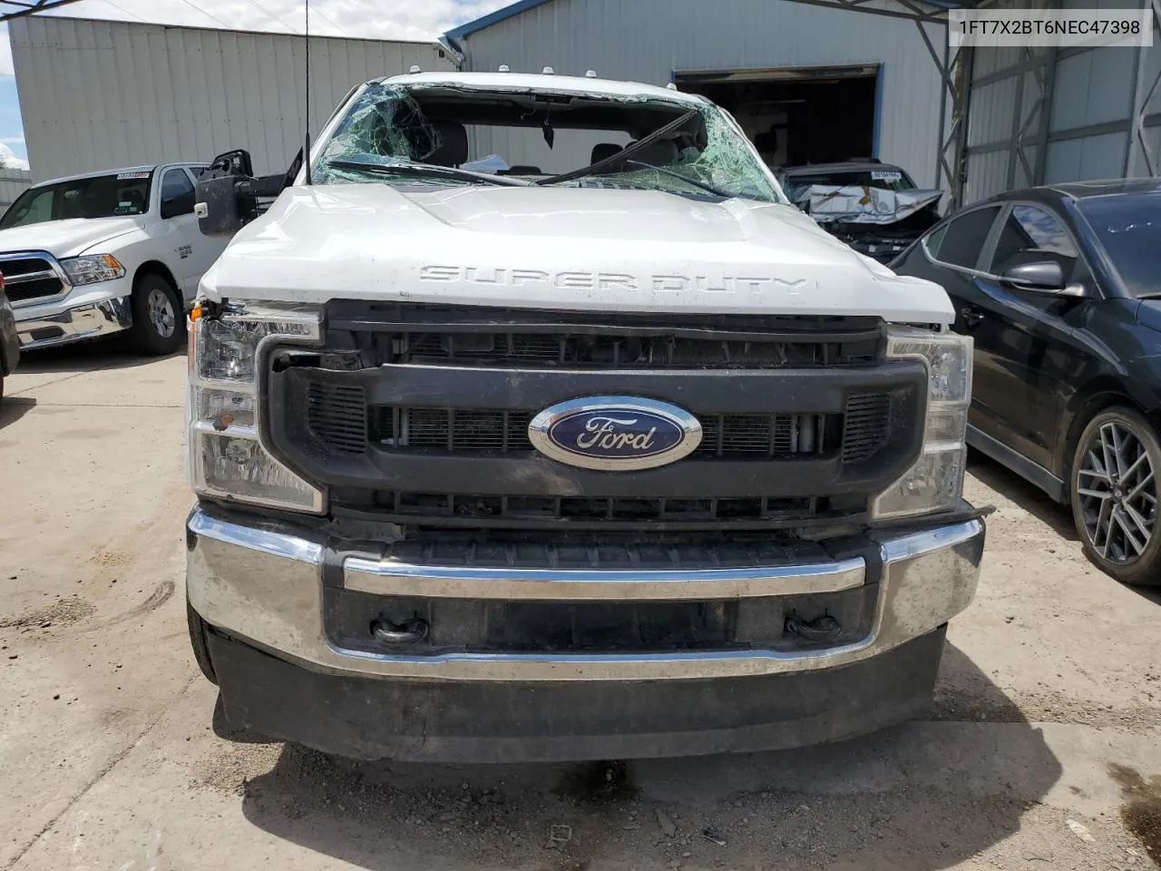 2022 Ford F250 Super Duty VIN: 1FT7X2BT6NEC47398 Lot: 71851044