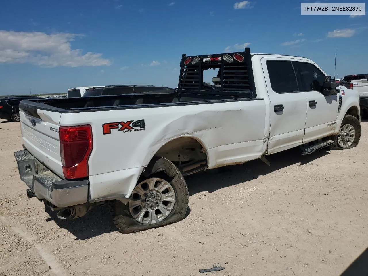 2022 Ford F250 Super Duty VIN: 1FT7W2BT2NEE82870 Lot: 71922954