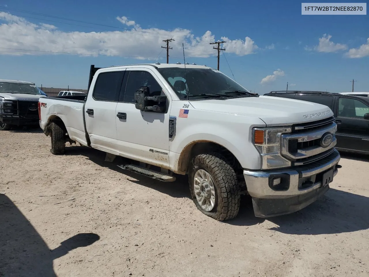 2022 Ford F250 Super Duty VIN: 1FT7W2BT2NEE82870 Lot: 71922954