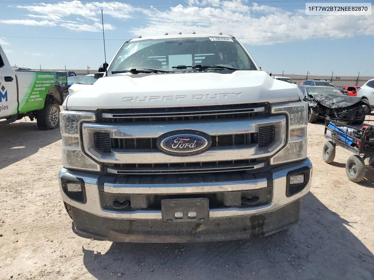 2022 Ford F250 Super Duty VIN: 1FT7W2BT2NEE82870 Lot: 71922954